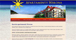 Desktop Screenshot of apartamentywerona.pl